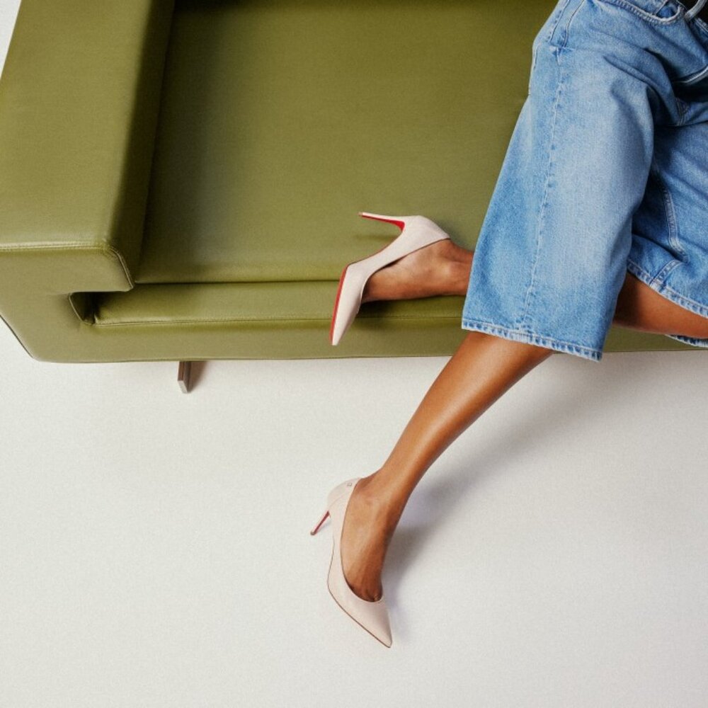Christian Louboutin Sporty Kate 85 mm Pumps in Leche - Picture 7 of 7